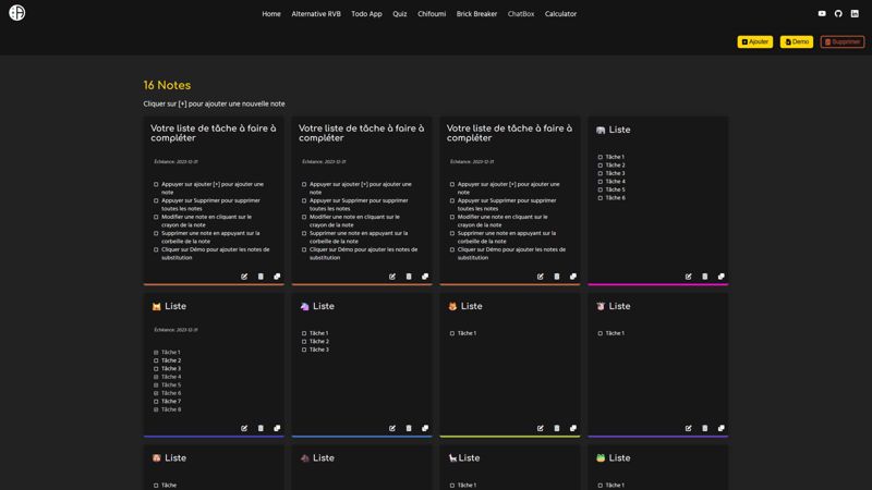 Todo App - Gestionnaire de Tâches Moderne
