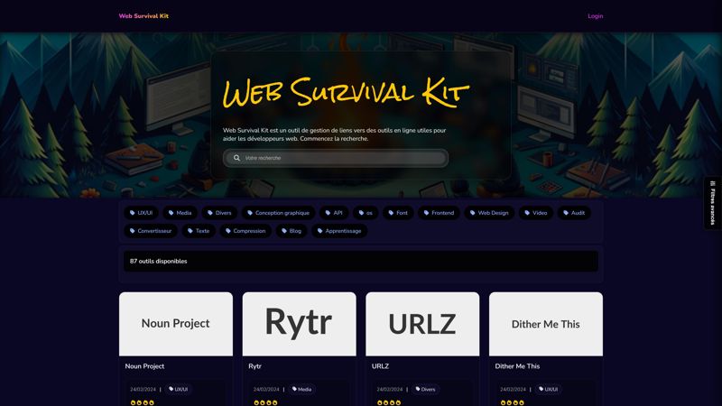 Web Survival Kit - Outils Développeur